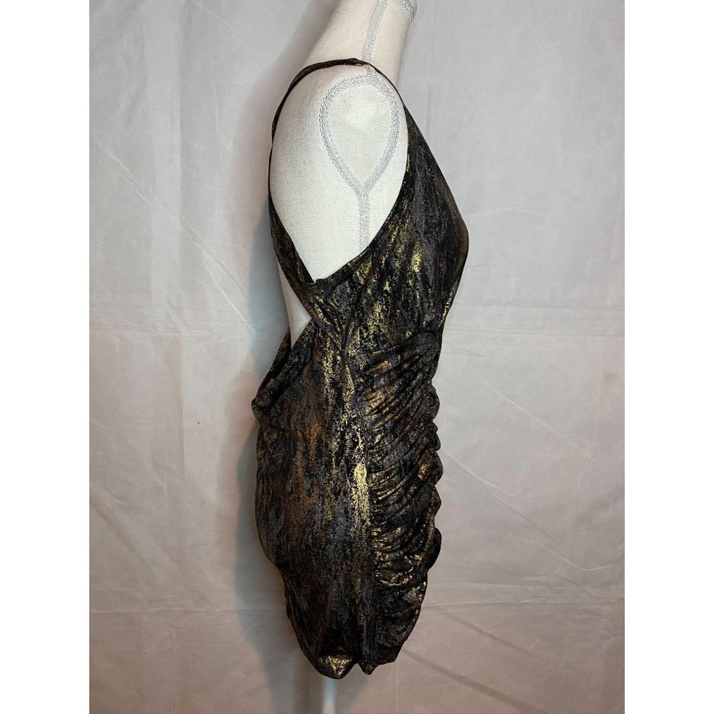 Dots Ladies V-Neck Top, Size L - Picture 3 of 6